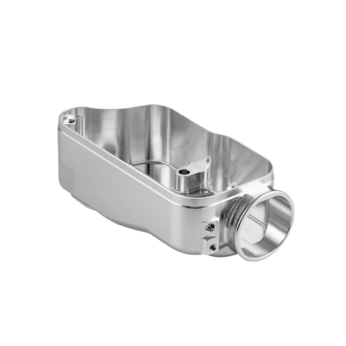 Vespa PX 125-200 T5 LML Super Sprint Rally SI 24/26 Carburettor Casing CNC Silver - SIP Performance