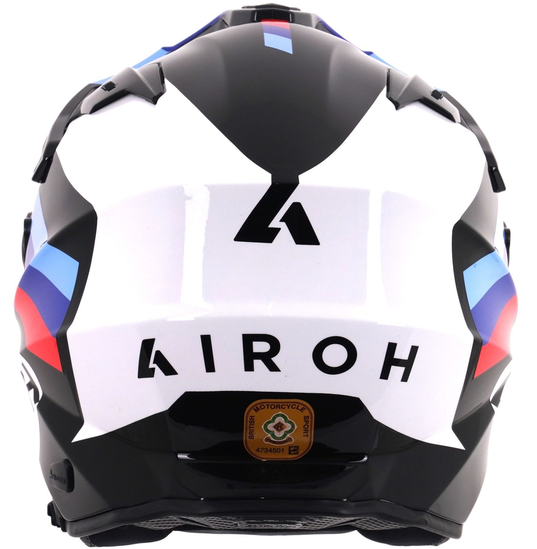 Airoh Commander 2 Adventure Motorcycle Helmet Doom Black Gloss ECE 2206