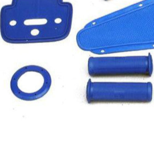 Vespa VLB Super Sprint Rally Rubber Set Kit Pack - Blue