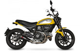 Ducati Scrambler (2015–2022) Scorpion Exhaust Serket Slip-On – Carbon Fibre