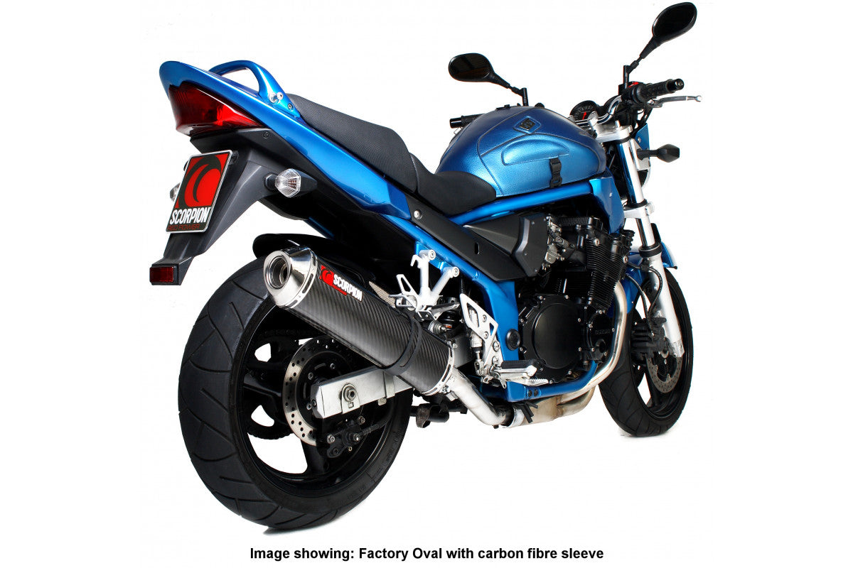 Suzuki GSF 600/650 Bandit (2000–2006) Scorpion Exhaust Factory Round Slip-on - Titanium