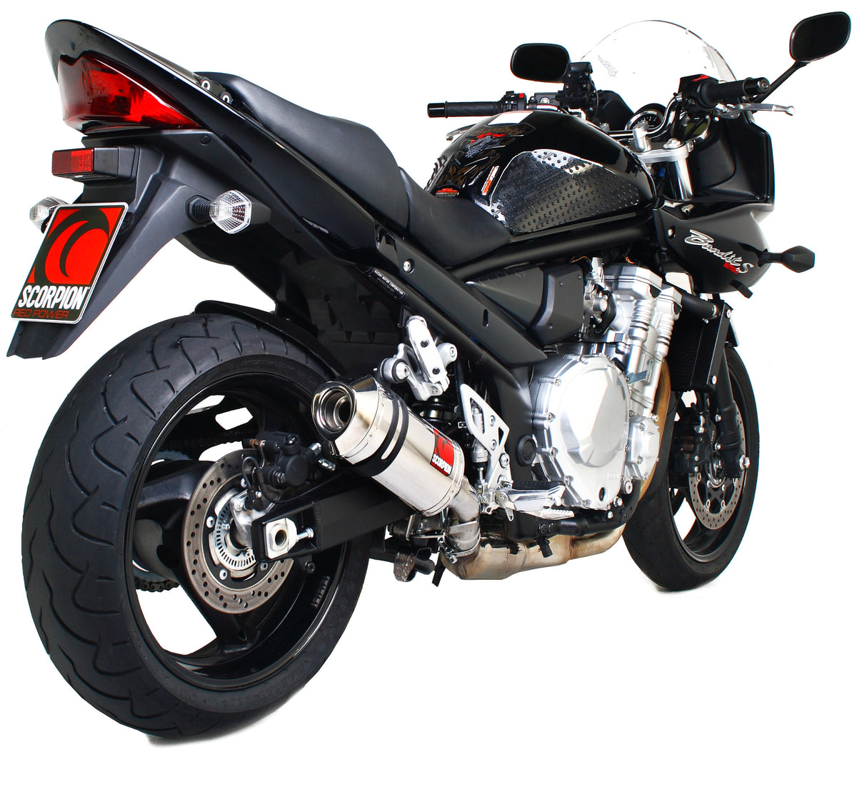 Suzuki GSF 1250 Bandit (2007–2015) Scorpion Exhaust Carbine Slip-on - Polished Stainless