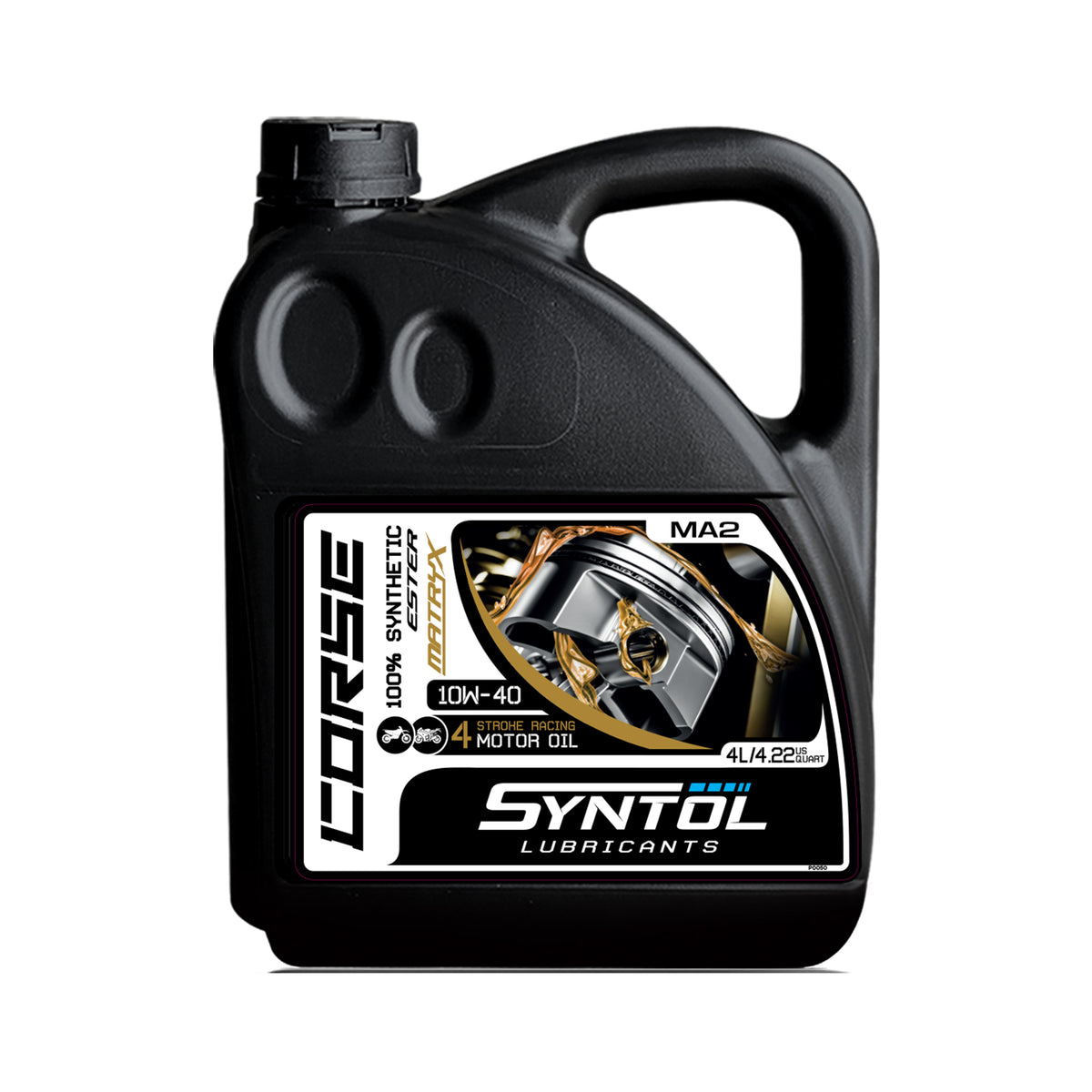 Syntol Corse 4T 10W-40 Fully Synthetic Oil 4 Litre