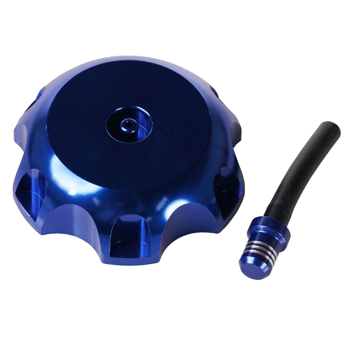 Bike It Yamaha YZ MX Fuel Cap with Vent Valve Blue 62mm Thread