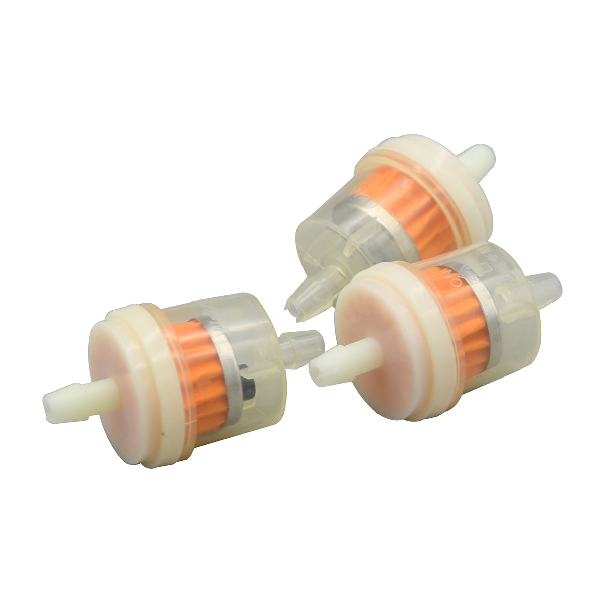 Motorcycle Clear Inline Fuel Filters 6mm Pack of 10