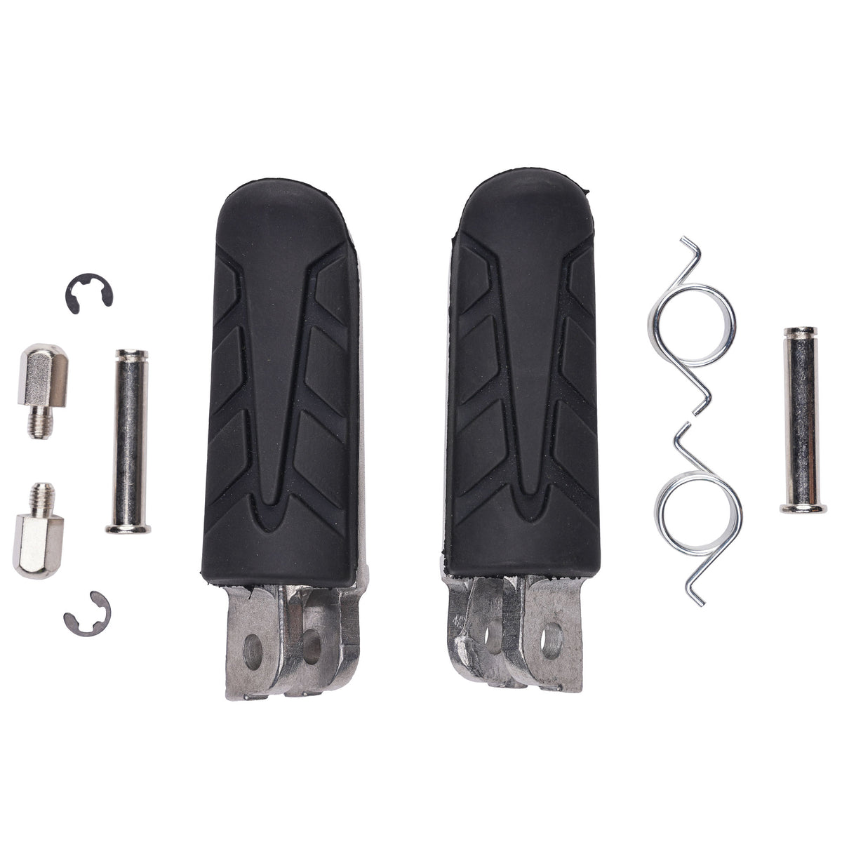 Bike It Honda Front Motorcycle Footpeg OEM Replacement With Rubber