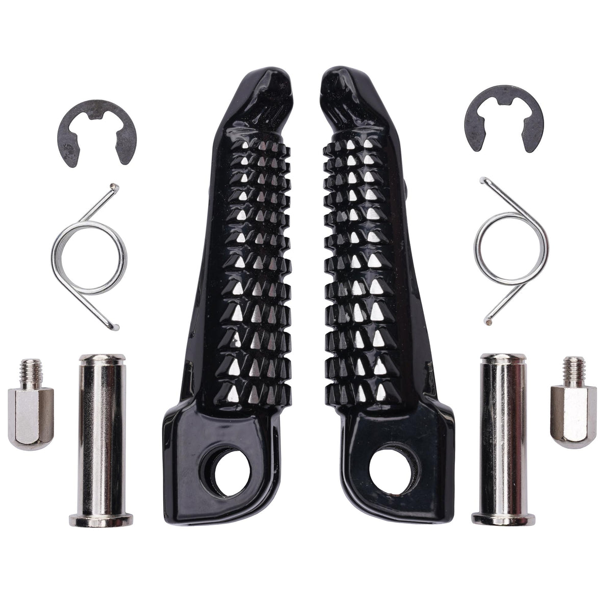 Bike It Kawasaki Front Motorcycle Footpeg OEM Replacement Black