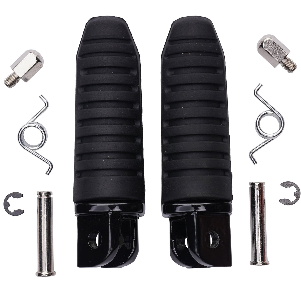 Bike It Suzuki Front Motorcycle Footpeg OEM Replacement With Rubber