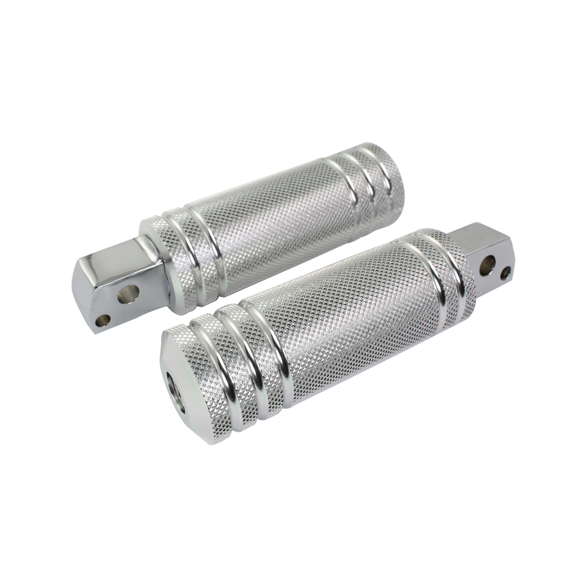 Bike It Universal Billet Motorcycle Driver Footpegs Large