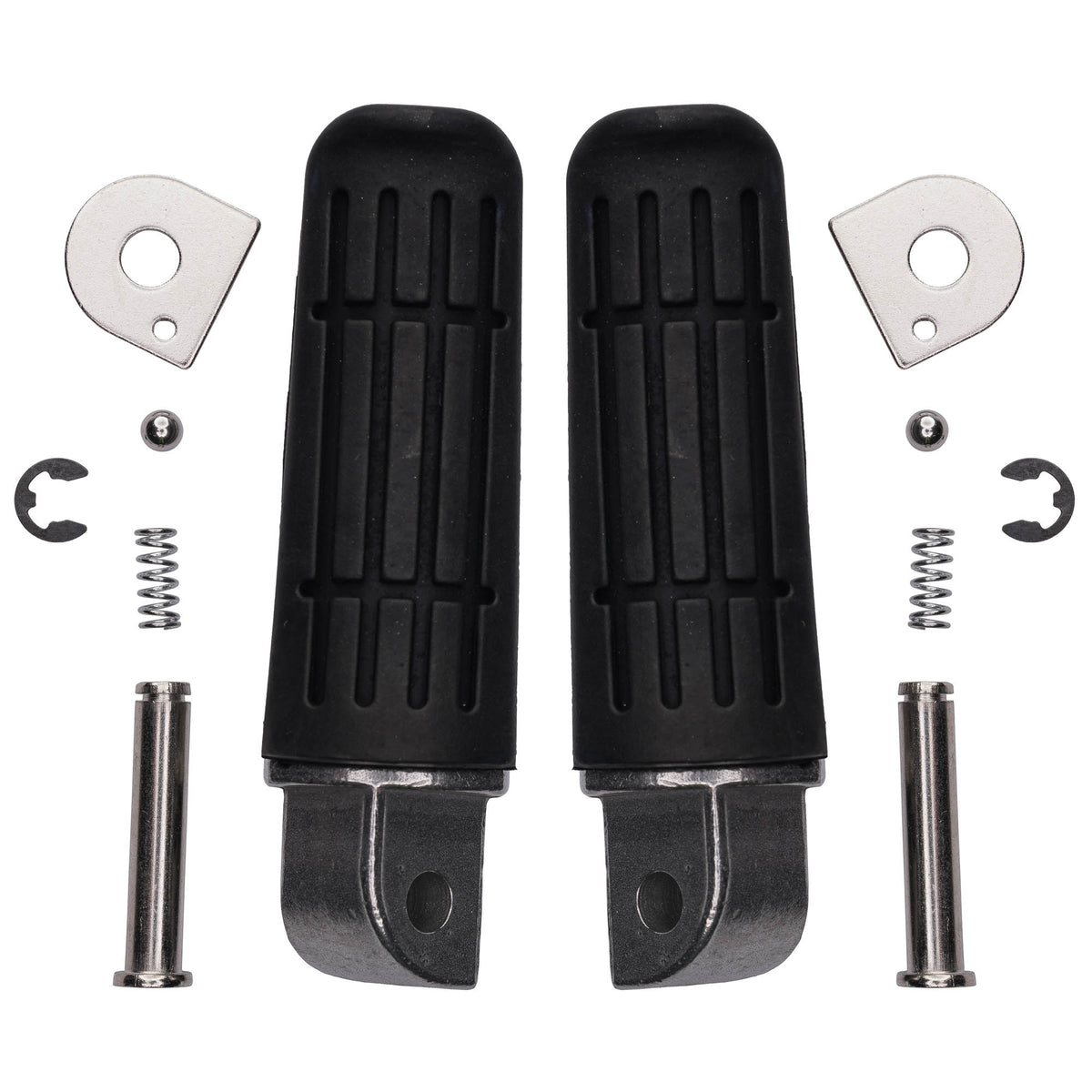 Bike It Yamaha Motorcycle Footpeg OEM Replacement With Rubber - Beedspeed