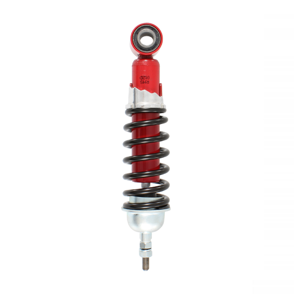 Vespa V50 90 100 PK Primavera ET3 Front Sports Adjustable Shock Absorber - Black & Red - Forsa - Beedspeed