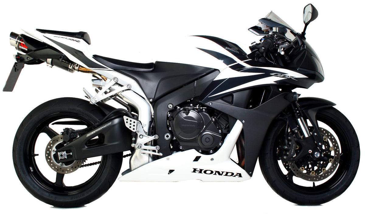 Honda CBR 600 RR (2007–2012) Scorpion Exhaust Stealth Slip-on - Carbon Fibre