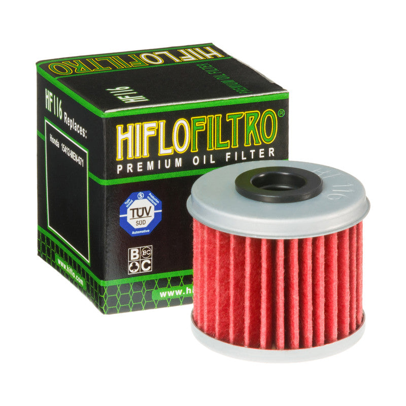 Hiflo Premuim Motorcycle Oil Filter HF116 Replaces Husqvarna 8000 A7019