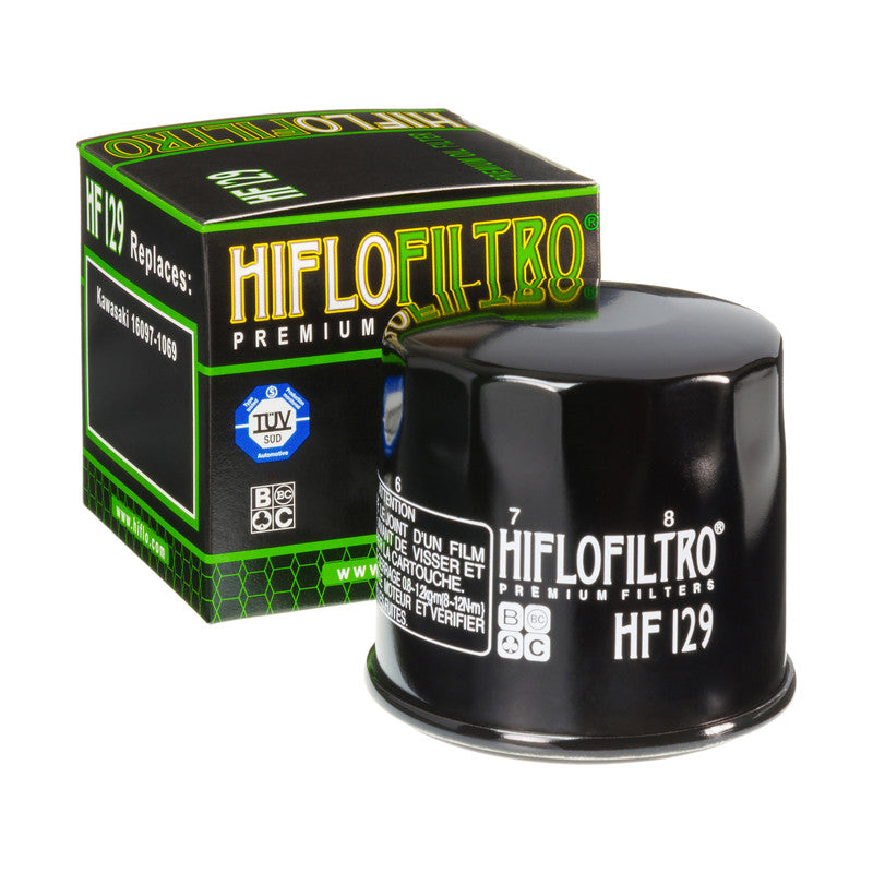 Hiflo Premium Motorcycle Oil Filter HF129 Replaces Arctic Cat 0812-110