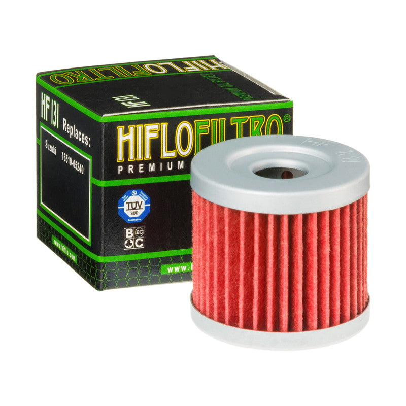 Hiflo Premium Motorcycle Oil Filter HF131 Replaces Suzuki 16510-05240