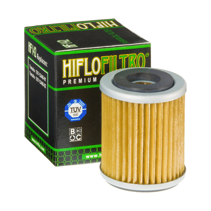 Hiflo Premium Motorcycle Oil Filter HF142 Replaces TM Racing F66508