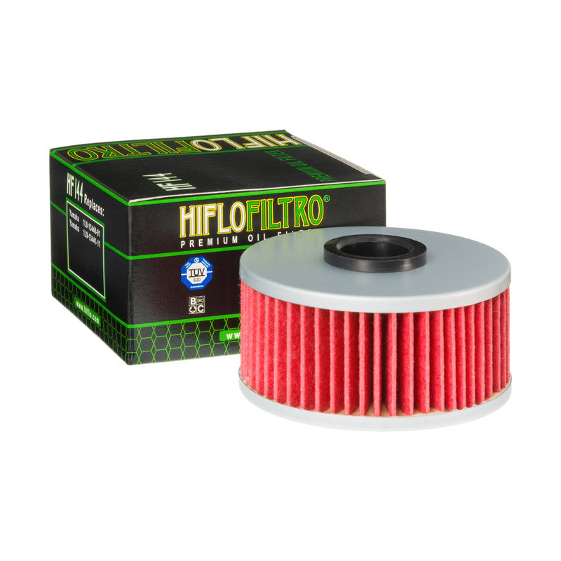 Hiflo Premium Motorcycle Oil Filter HF144 Replaces Yamaha 1L9-13440-91