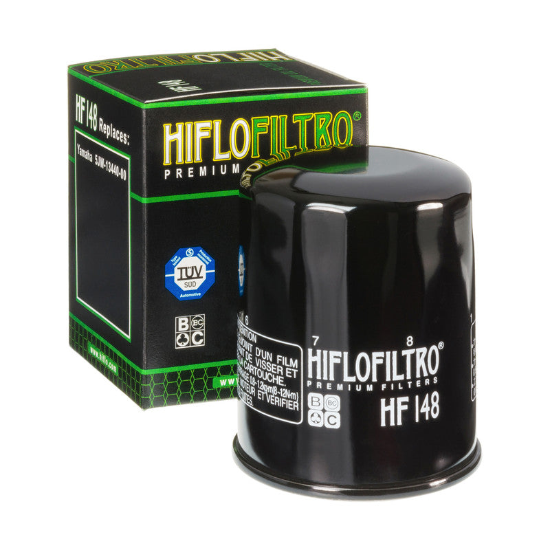 Hiflo Premium Motorcycle Oil Filter HF148 Replaces Honda 15400-PLM-A01PE