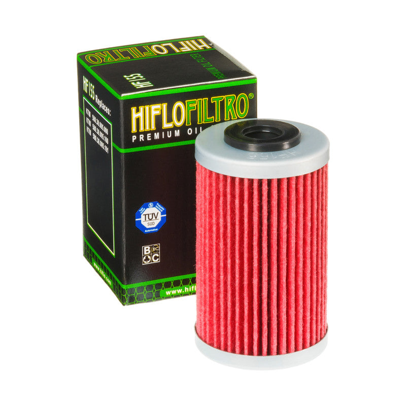 Hiflo Premium Motorcycle Oil Filter HF155 Replaces KTM 580.38.005.000
