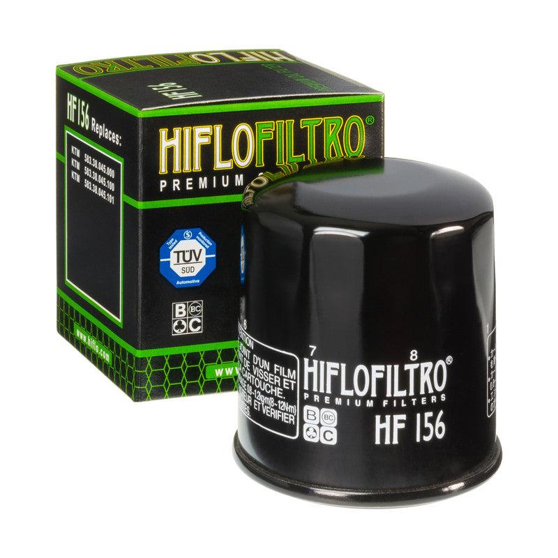 Hiflo Premium Motorcycle Oil Filter HF156 Replaces KTM 583.38.045.000