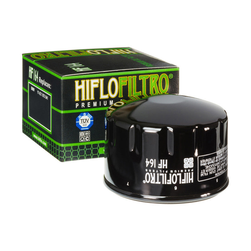 Hiflo Premium Motorcycle Oil Filter HF164 Replaces BMW 11 42 7 673 541