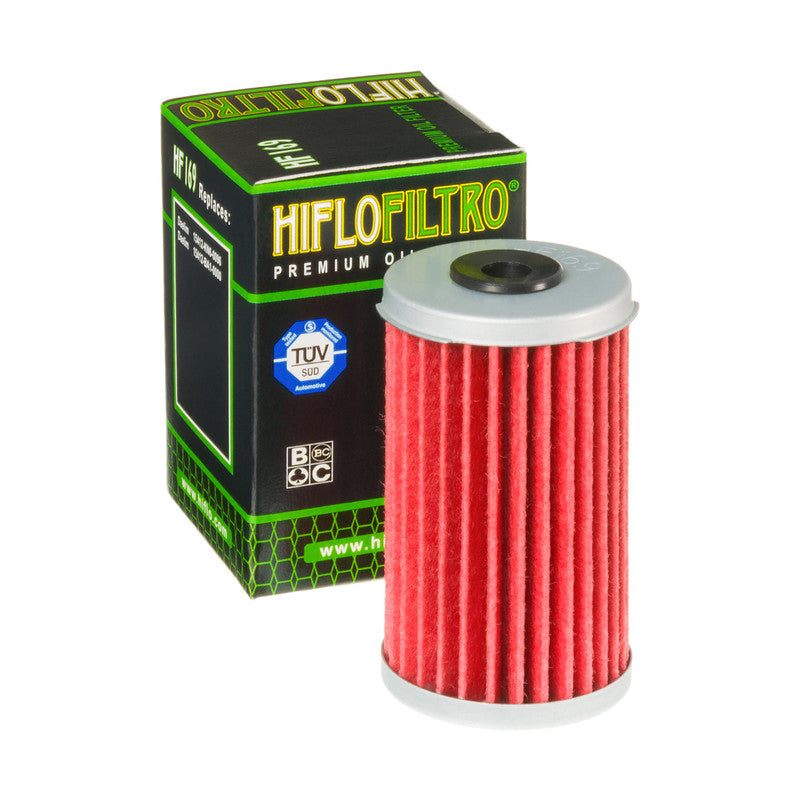Hiflo Premium Motorcycle Oil Filter HF169 Replaces Daelim 15412-BA1-0000