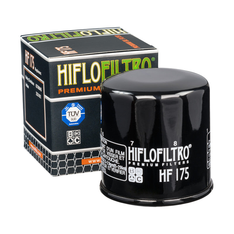 Hiflo Premium Motorcycle Oil Filter HF175 Replaces Harley 62700045