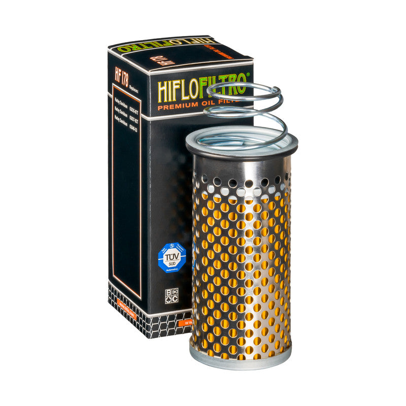 Hiflo Premium Motorcycle Oil Filter HF178 Replaces Harley 63835-87T