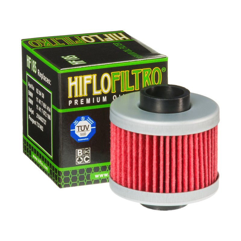 Hiflo Premium Motorcycle Oil Filter HF185 Replaces Aprilia 02 04 50