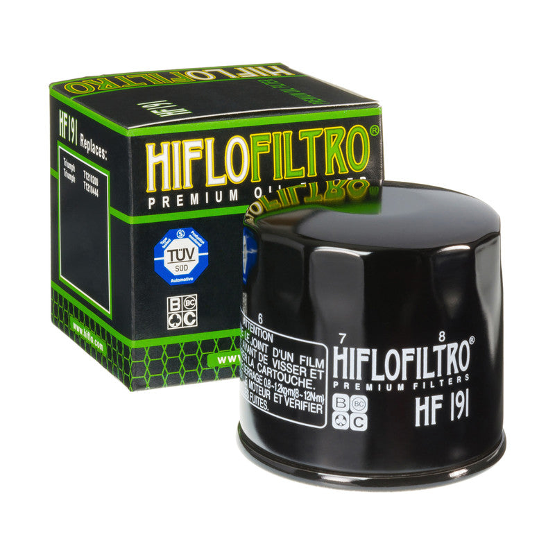 Hiflo Premium Motorcycle Oil Filter HF191 Replaces Benelli 260146090000