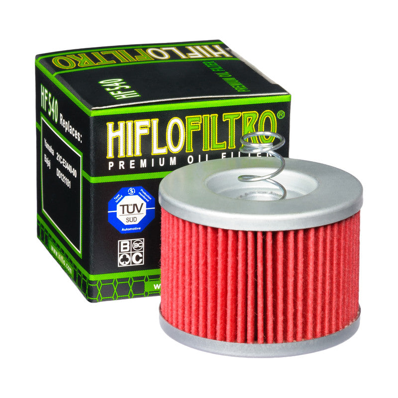 Hiflo Premuim Motorcycle Oil Filter HF540 Replaces Bajaj DD121181