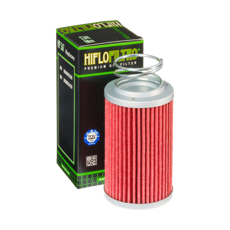 Hiflo Premuim Motorcycle Oil Filter HF567 Replaces MV Agusta 8000B3439
