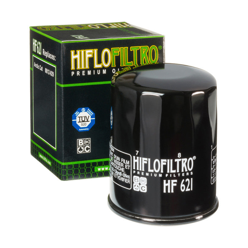 Hiflo Premuim Motorcycle Oil Filter HF621 Replaces Arctic Cat 0812-029