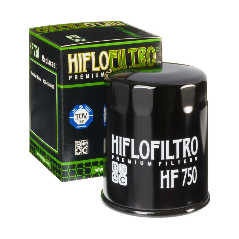Hiflo Premuim Motorcycle Oil Filter HF750 Replaces Yamaha N26-13440-00-00