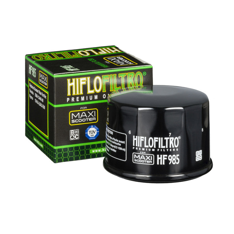Hiflo Premium Motorcycle Oil Filter HF985 Replaces Kymco 1541A-LBA2-E00