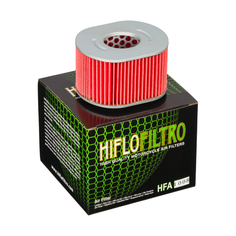 Hiflo Premium Motorcycle Air Filter HFA1008 Replaces Honda 17211-GB4-680
