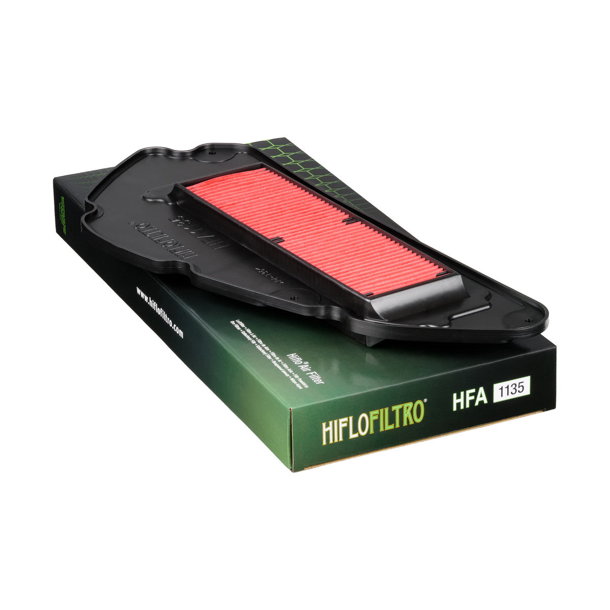 Hiflo Premium Motorcycle Air Filter HFA1135 Replaces Honda 17210-K0R-V00