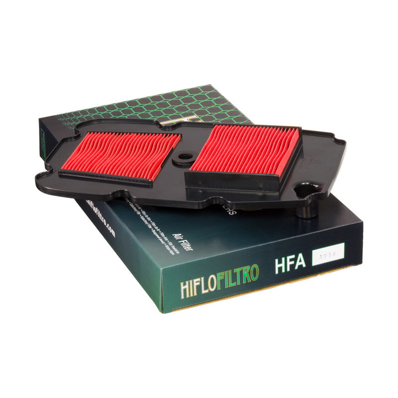 Hiflo Premium Motorcycle Air Filter HFA1714 Replaces Honda 17210-MFF-D00