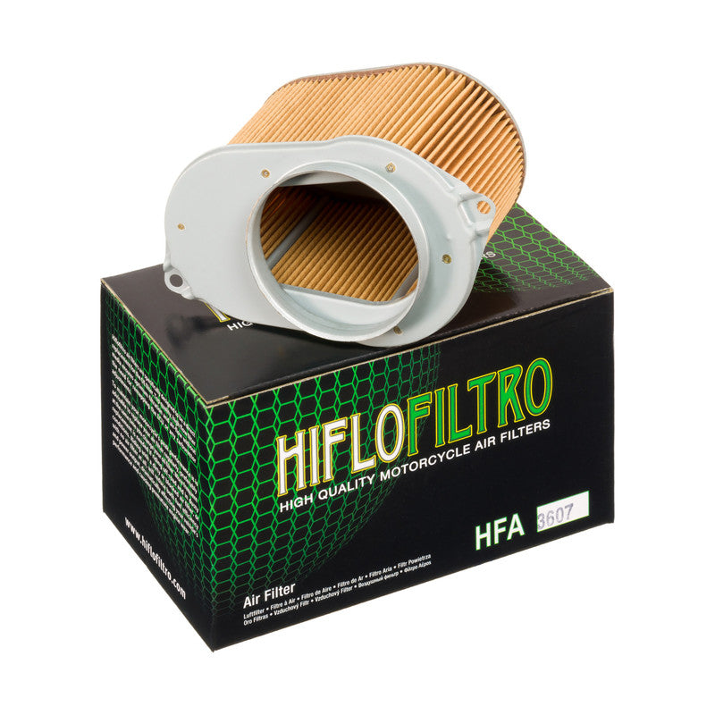 Hiflo Premium Motorcycle Air Filter HFA3607 Replaces Suzuki 13780-38A50/51