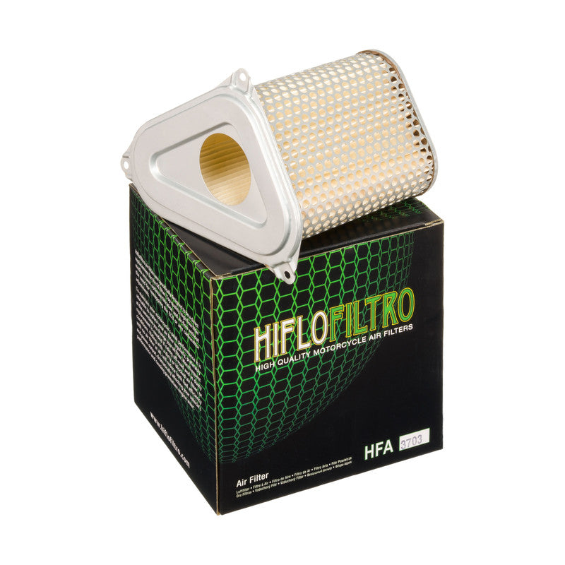 Hiflo Premium Motorcycle Air Filter HFA3703 Replaces Suzuki 13780-44B00