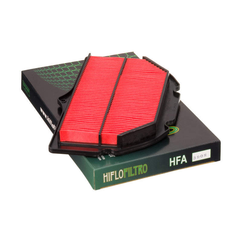 Hiflo Premium Motorcycle Air Filter HFA3908 Replaces Suzuki 13780-35F00