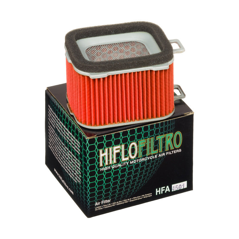 Hiflo Premium Motorcycle Air Filter HFA4501 Replaces Yamaha 2J2-14451-00