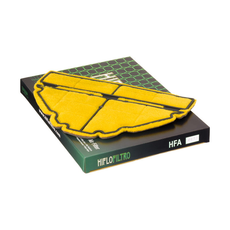 Hiflo Premium Motorcycle Air Filter HFA4611 Replaces Yamaha 4TV-14468-00