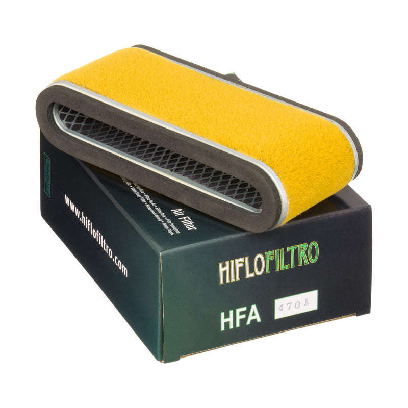 Hiflo Premium Motorcycle Air Filter HFA4701 Replaces Yamaha 4E2-14451-00