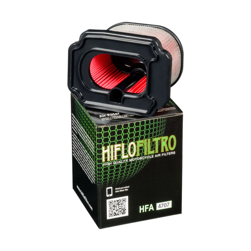 Hiflo Premium Motorcycle Air Filter HFA4707 Replaces Yamaha 1WS-14450-00
