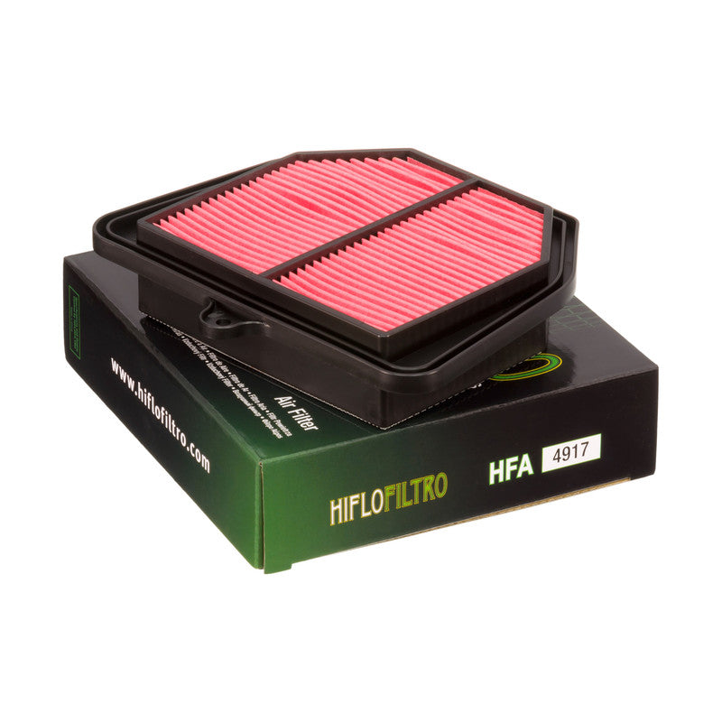 Hiflo Premium Motorcycle Air Filter HFA4917 Replaces Yamaha 2D1-14451-00