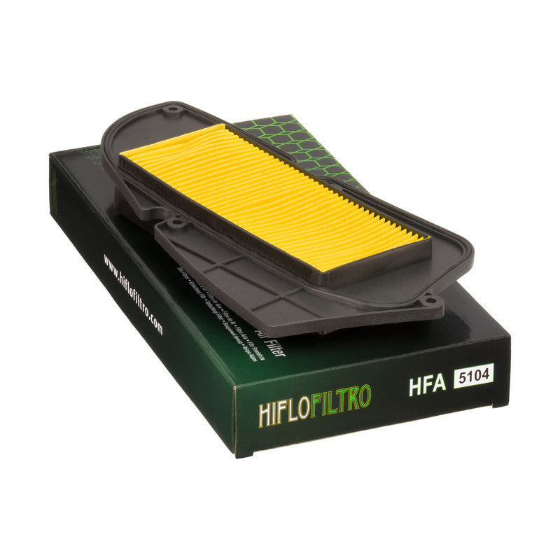 Hiflo Premium Motorcycle Air Filter HFA5104 Replaces Sym 17211-HHA-000