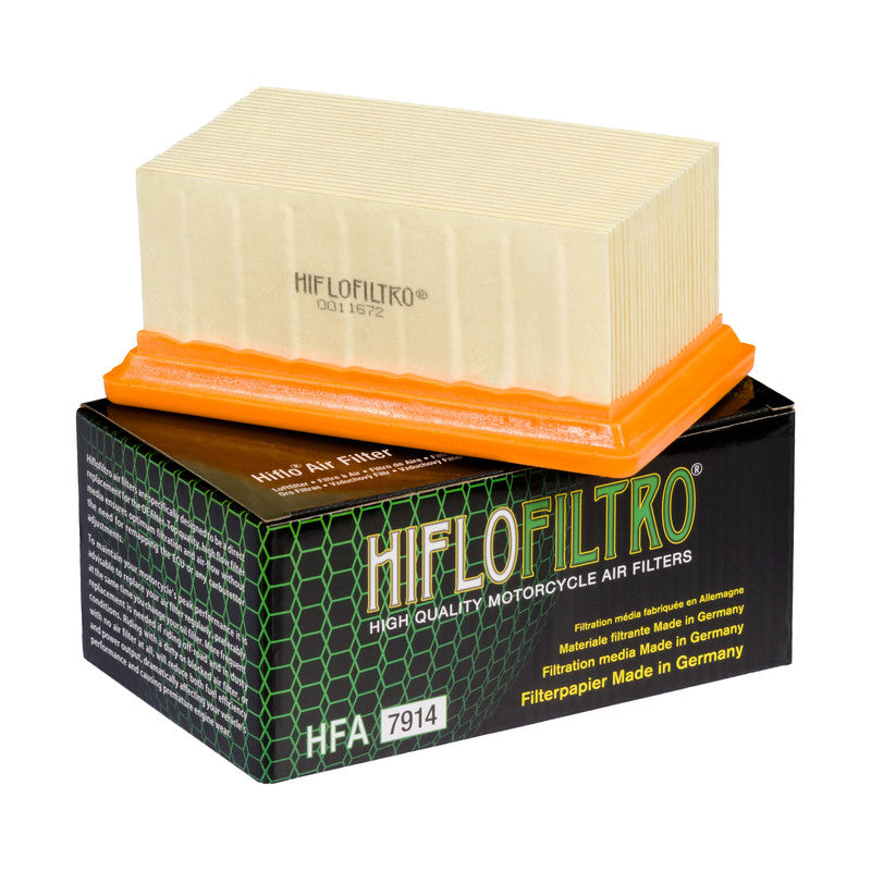 Hiflo Premium Motorcycle Air Filter HFA7914 Replaces BMW 13 71 7 706 414