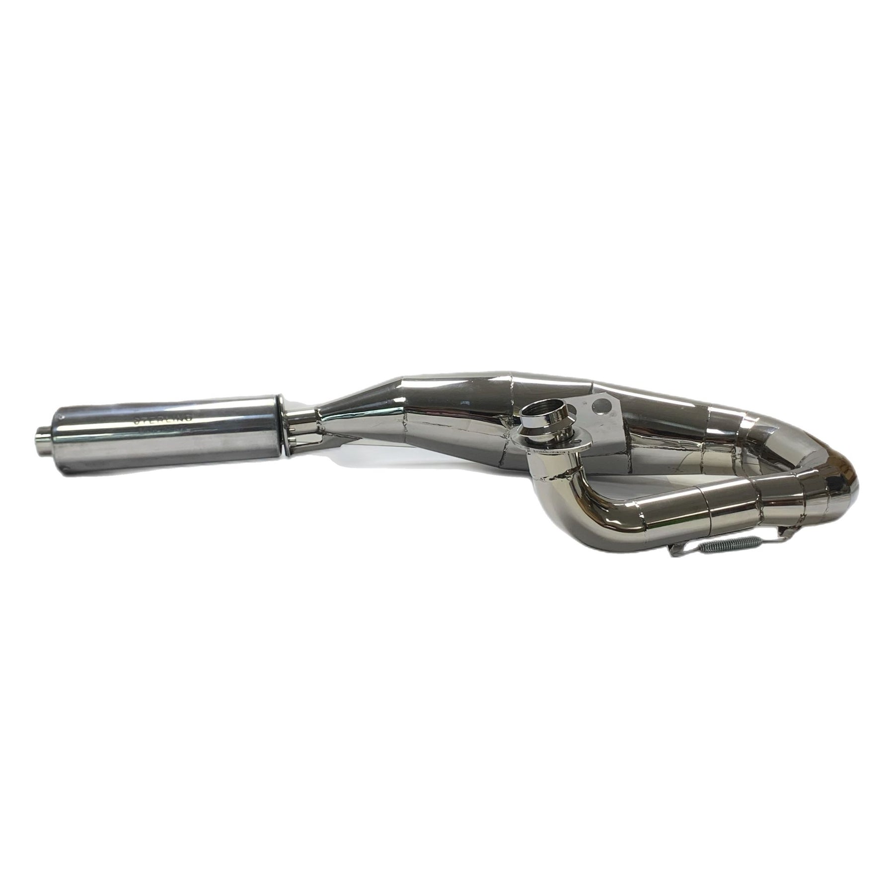 Vespa PX200 P200 Sterling Expansion Performance Exhaust - Left Hand - Stainless Steel