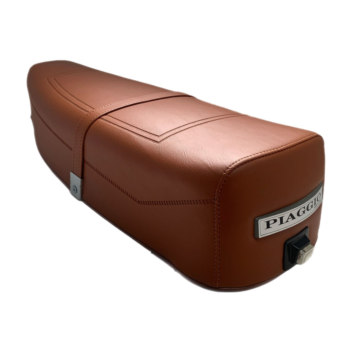 Vespa PX PE T5 Classic Standard Dual Seat - Tan